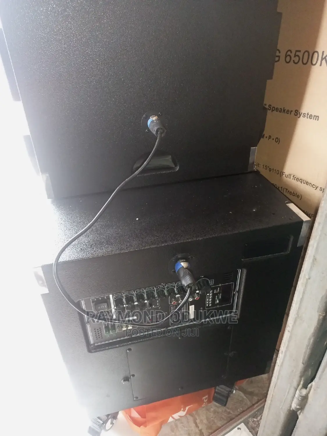 Line Array Professional Rechargeable Speaker Set