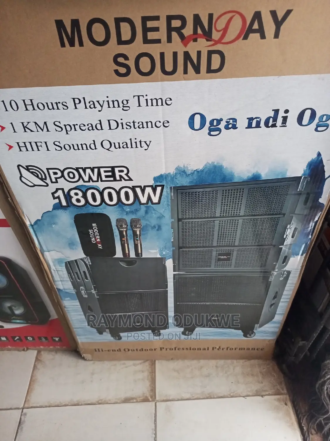 Line Array Professional Rechargeable Speaker Set