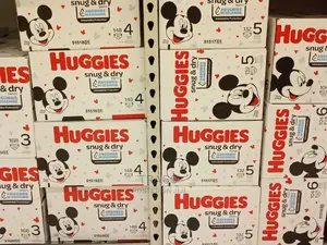 Huggies Snug Dry Diaper Sizes 4,5,6