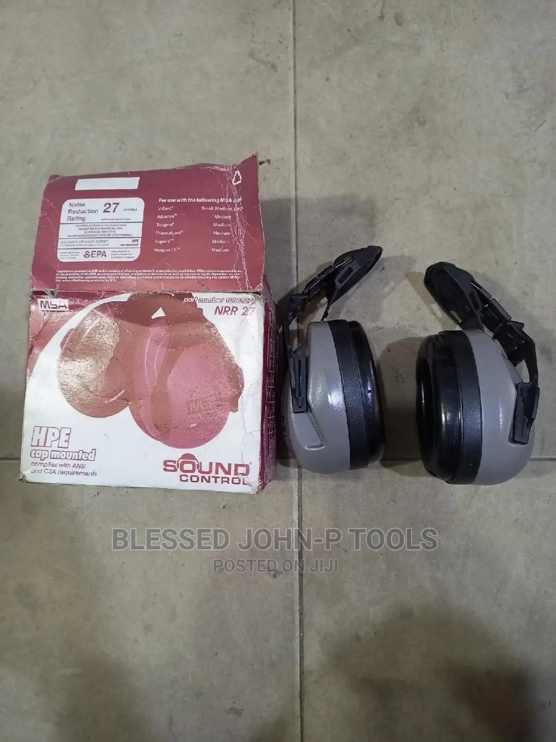 Cup Mounted Ear Muff