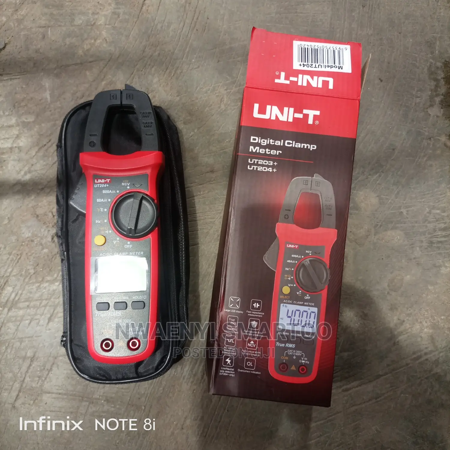 60amps Unit T Clamp Meter