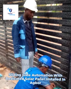 Solar Powered Electric Driveway Gate