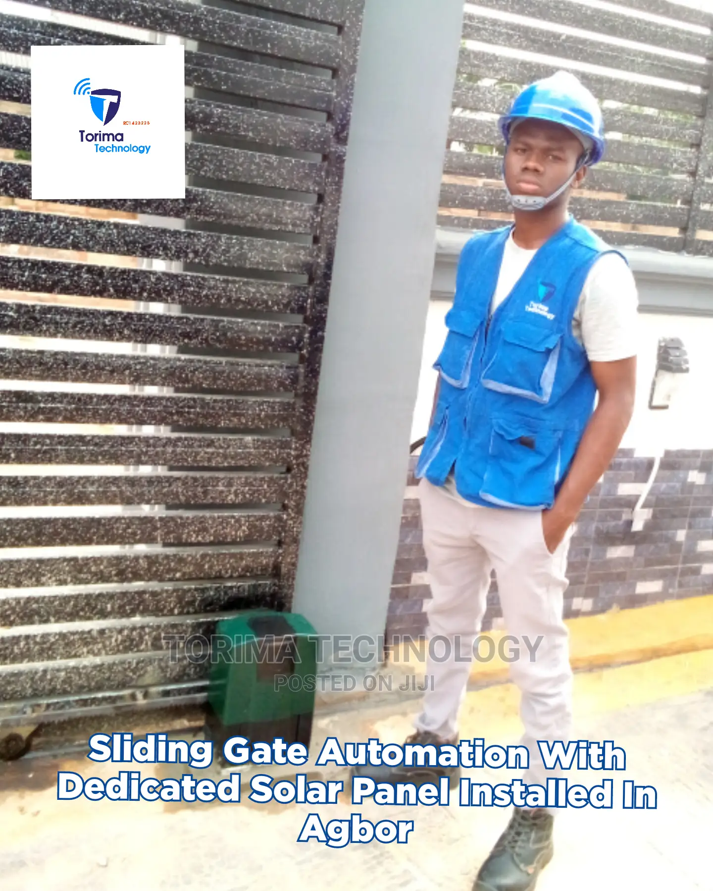 Automation of Gates via Remote Control