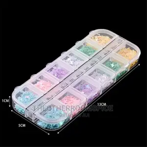 Butterfly Sequin 3D Nail Art Glitter Manicure Accessories
