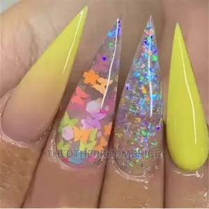 Butterfly Sequin 3D Nail Art Glitter Manicure Accessories