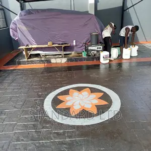 Polished Stamping Floor