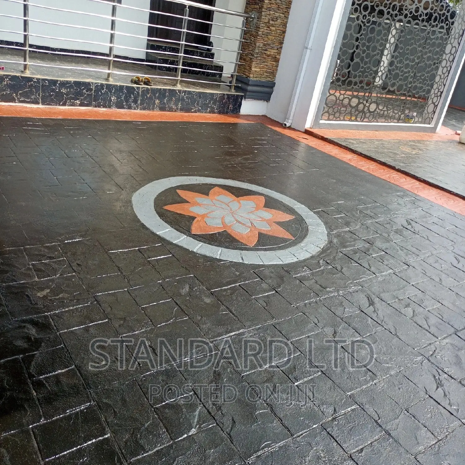 Polished Stamping Floor