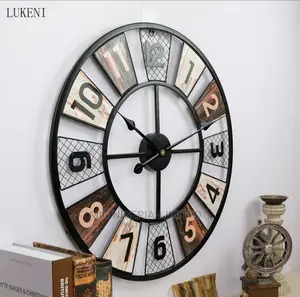 Spruce Antique Wall Big Clock 60cmx60cm