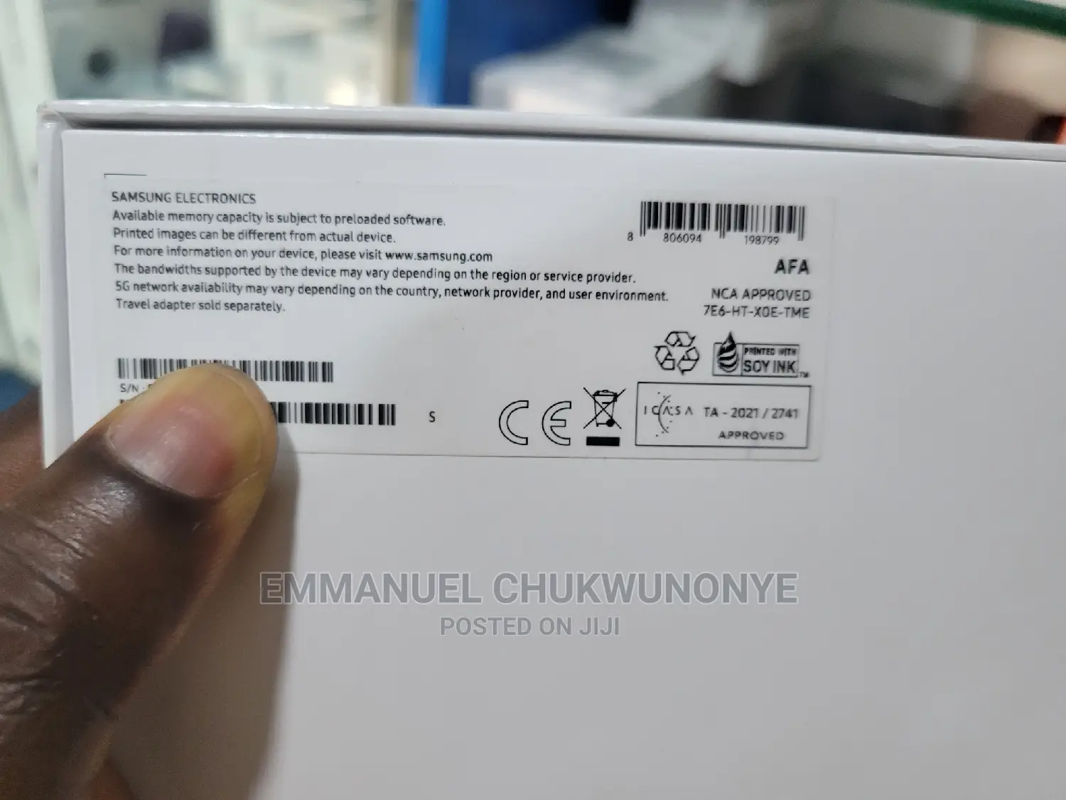 New Samsung Galaxy Tab S8+ 128 GB