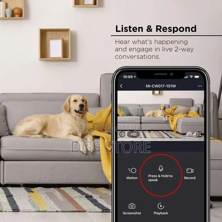 Merkury Innovations Smart Wifi Camera