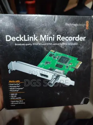 Blackmagic Decklink Mini Recorder