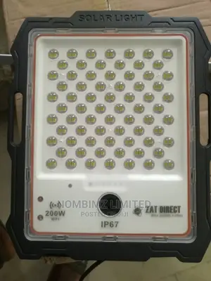 Nombimz 200w CCTV All in One Solar Flood Light With Camera