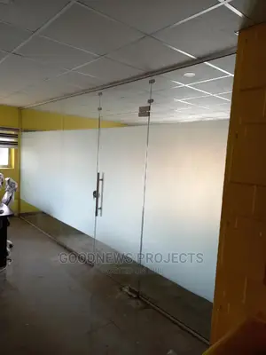 Office Fixed Glass Partitioning