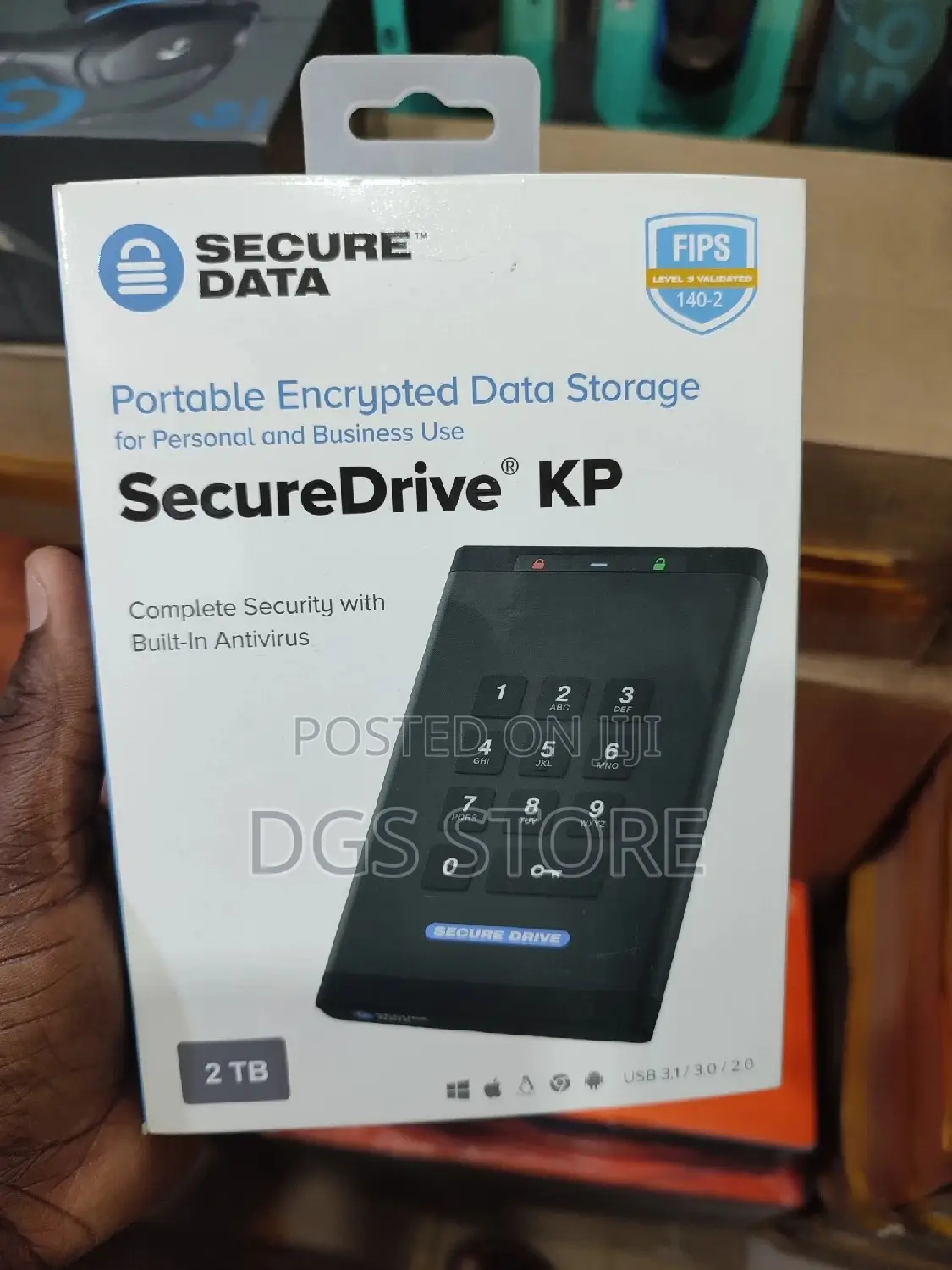 Secure Drive Kp 2tb Secure Data Hard Drive