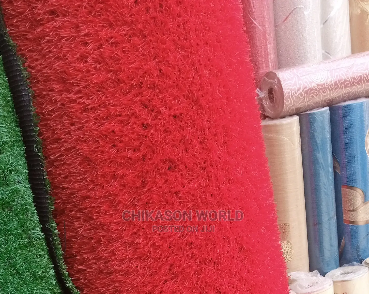 Red Grass Carpet