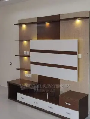 Modern Tv Console Made With Imported Woods