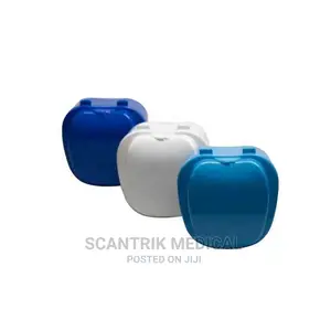 False Teeth Storage Box Apple Design