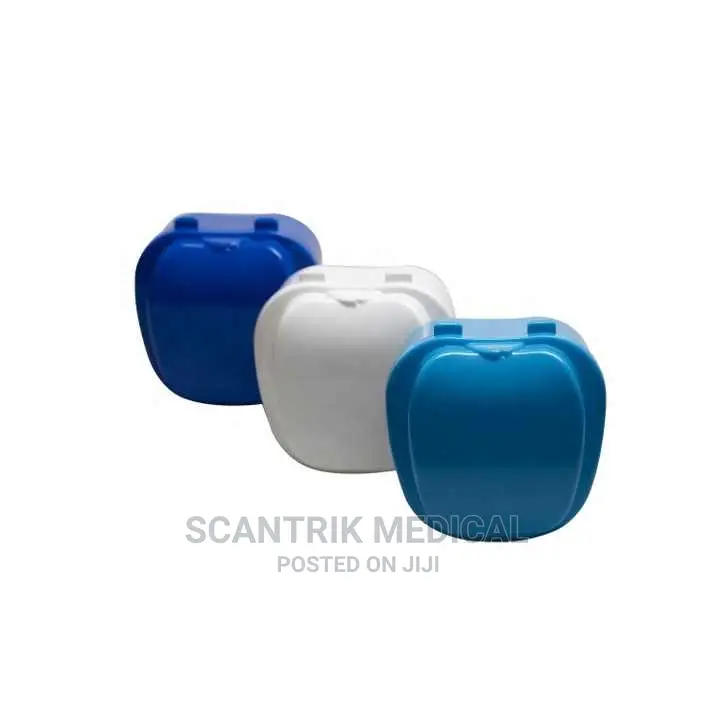 False Teeth Storage Box Apple Design