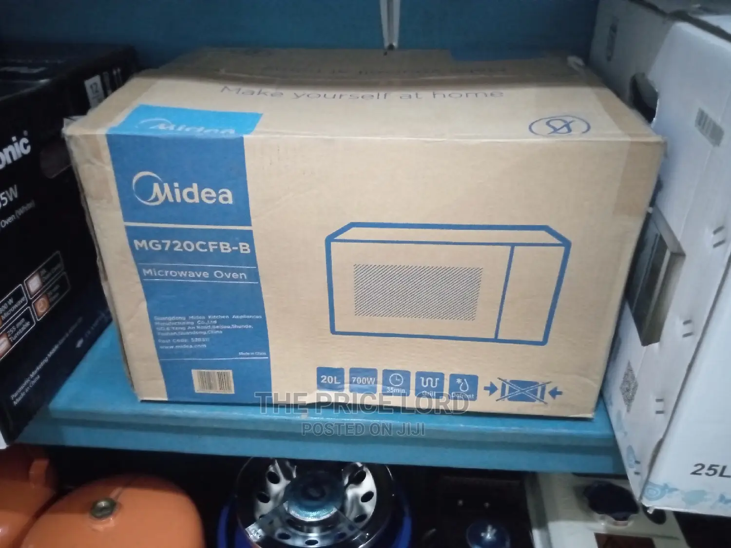 Midea Microwave With Grill Ng720fb