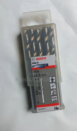 7.5 Mm HSS-G Metal Bit Bosch