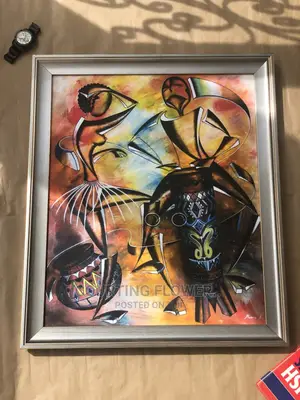 Photo - African Drummers Abstract Art