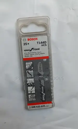 Bosch Jigsaw Blade T144D Speed for Wood