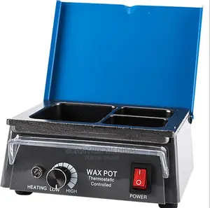 Dental Wax Heater 3 Well Wax Heating Analog Dipping Pot