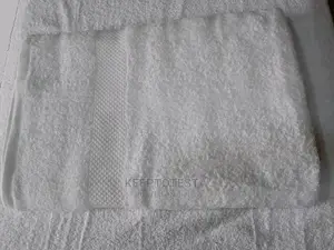 100% Cotton Pure White Extra Large Towels (12pcs)