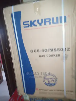 GCS-4g/Ms500z Skyrun Gas Cooker With 4 Burners