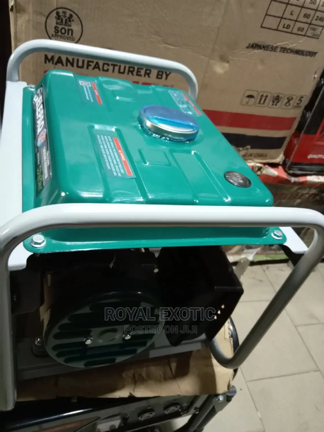 1.5kva Elepaq Generator 100% Copper