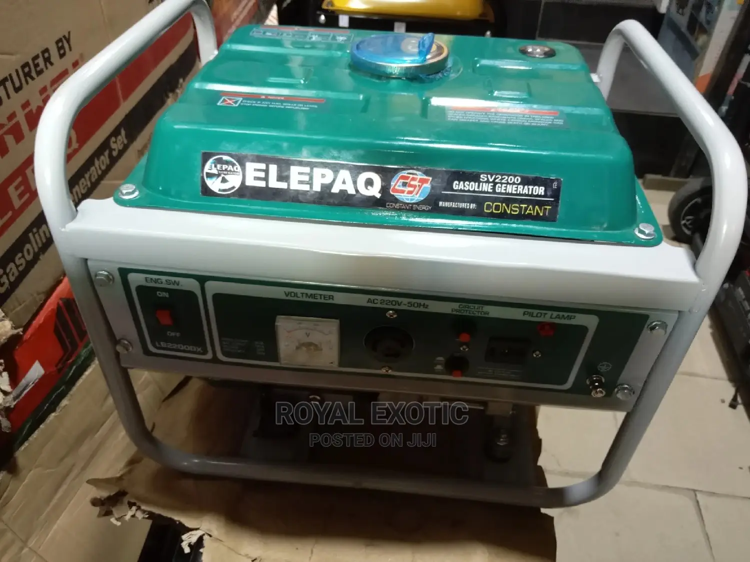 1.5kva Elepaq Generator 100% Copper