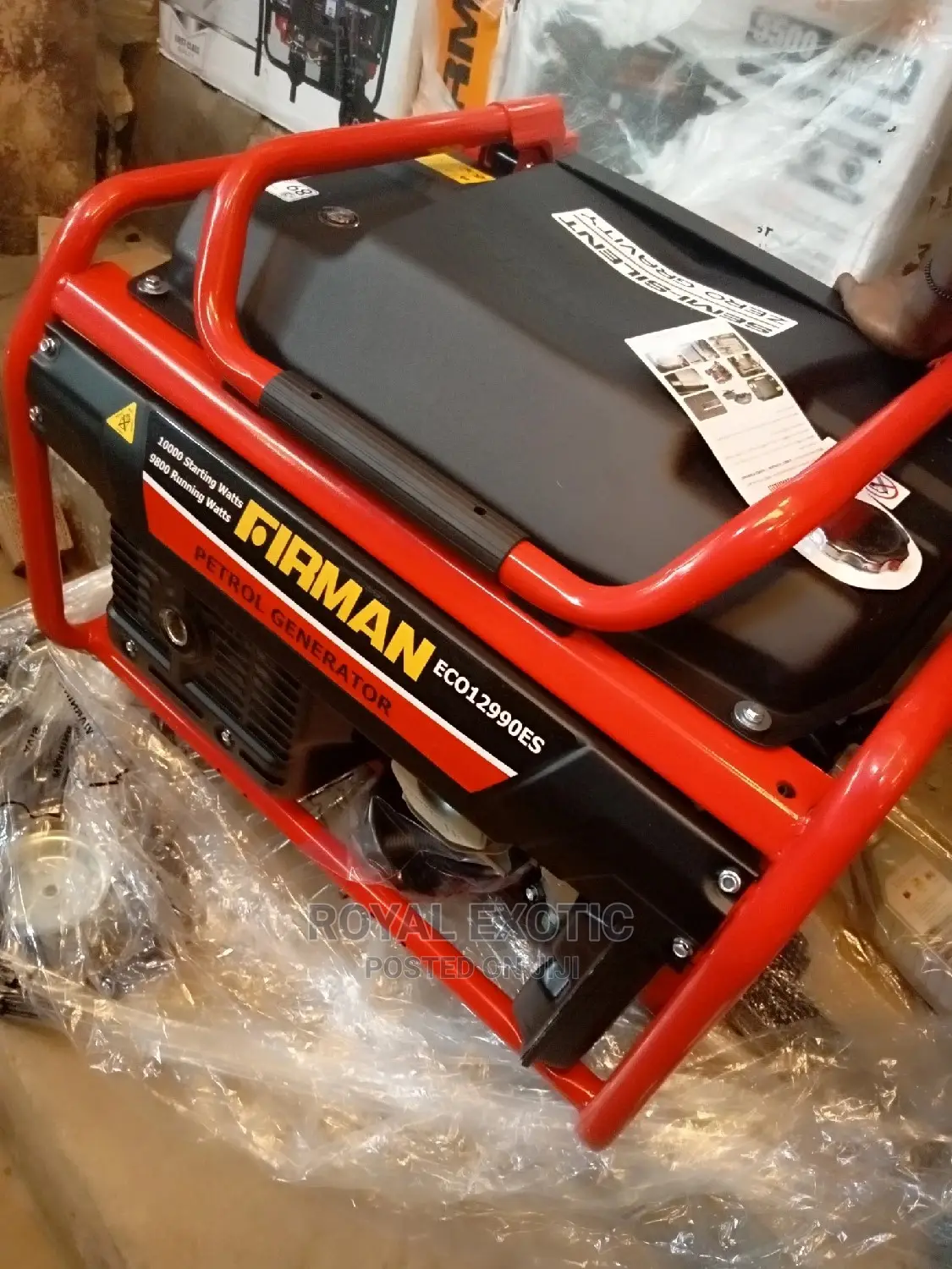 10kva Firman Generator 100% Copper With Key Starter