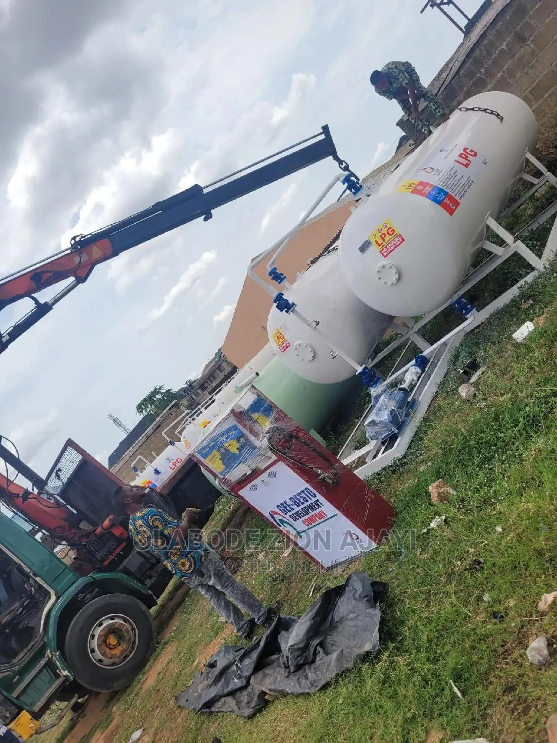 Complete Constructn Installatn Of 5tons (Double 2.5tons)