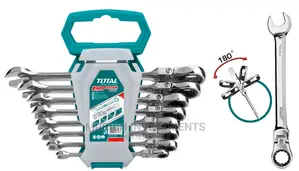 Total 8pcs Flexible Rachet Spanner Set