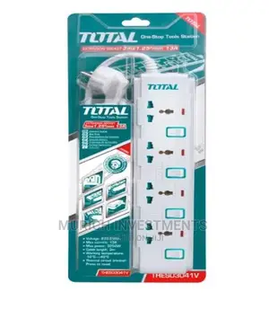 Total THES03041V AC Power Extension Socket