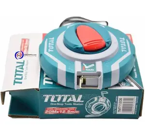 Total 20m Fibreglass Measuring Tape