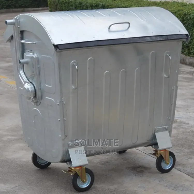 1100 Litre Industrial Galvanized Skip Bin