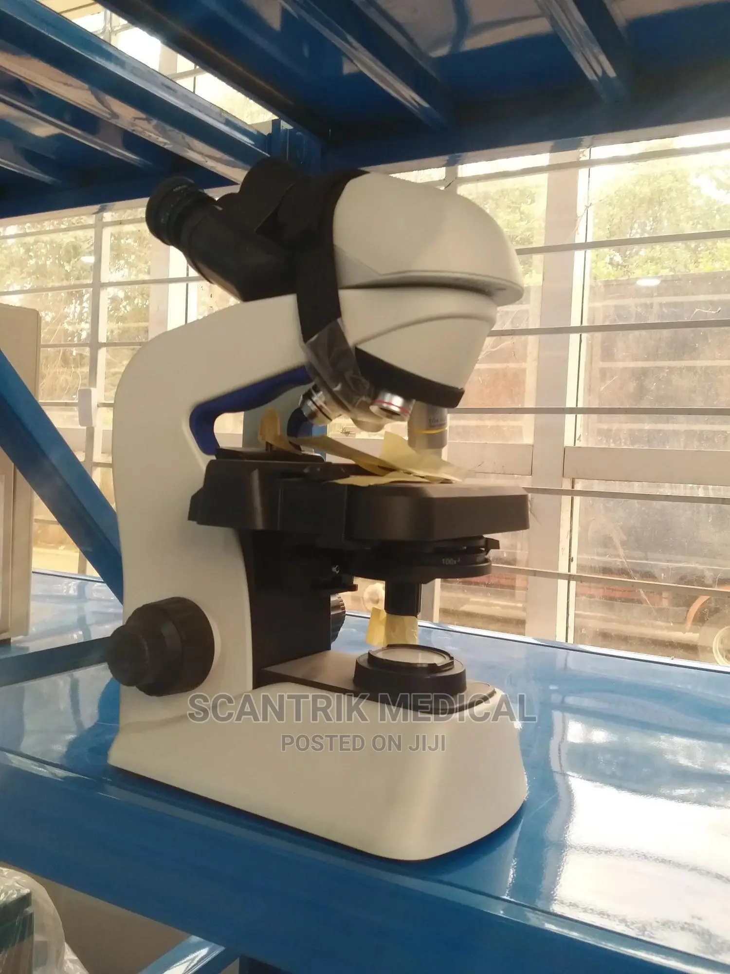 Olympus Laboratory Binocular Microscope