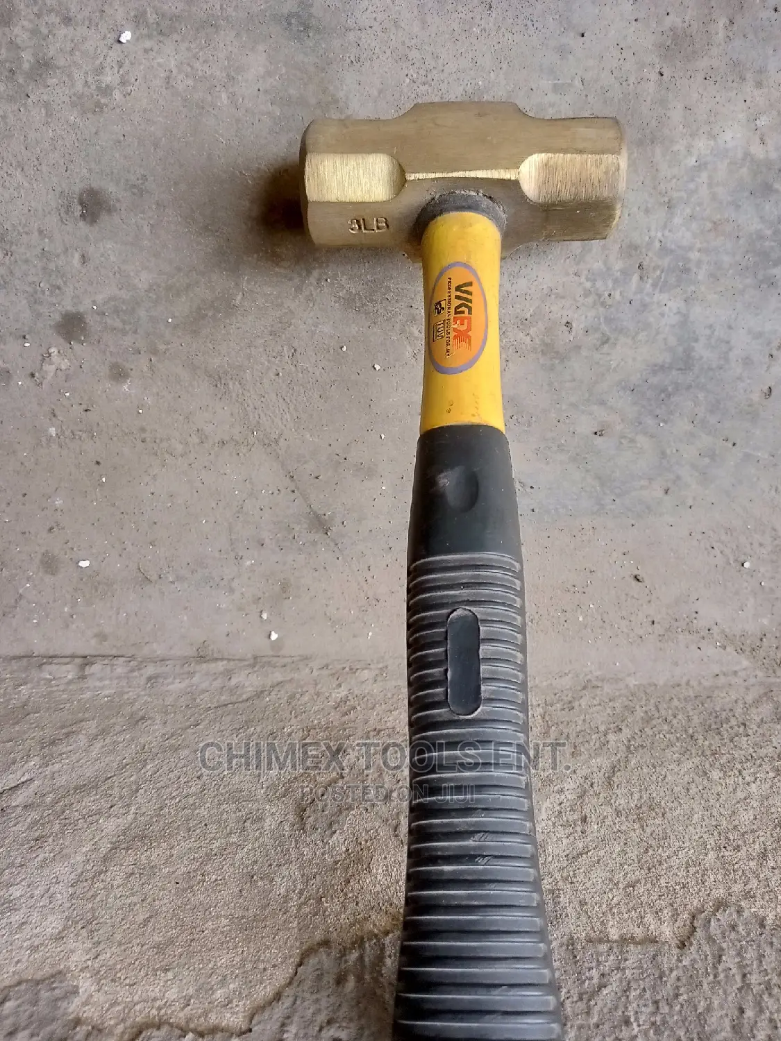 Hand Brass Hammer 3lb Hammer