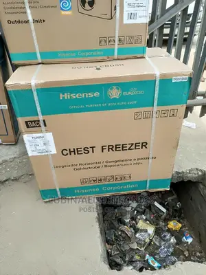 Brand New HISENSE(Model260)Chest Freezer/External/Silver