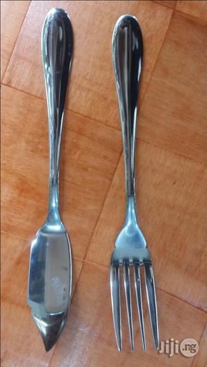 Fish Fork And Fish Knife 18/0 In Dozens.