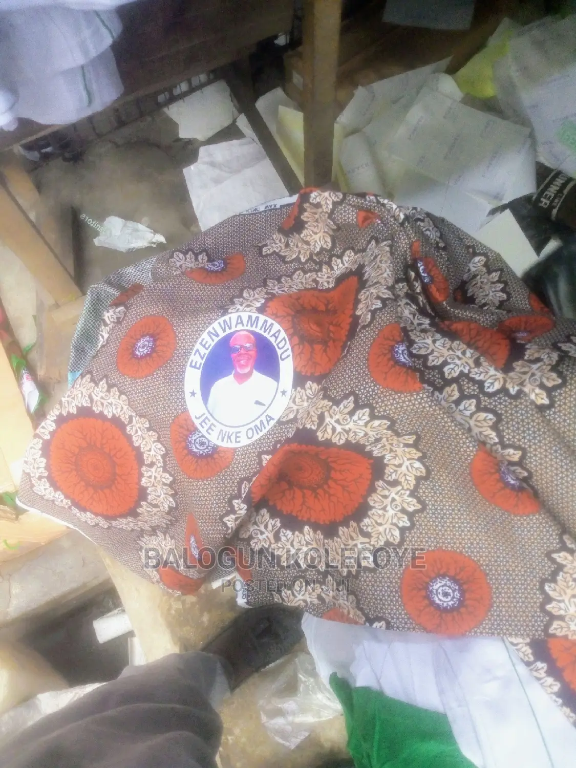 Customized T-Shirt and Ankara for Campaign