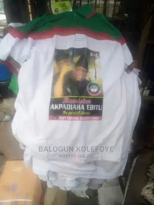 Customized T-Shirt and Ankara for Campaign