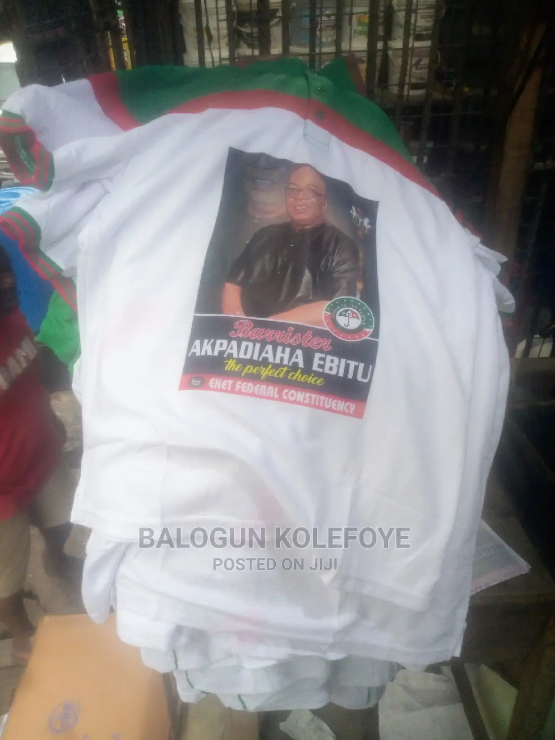 Customized T-Shirt and Ankara for Campaign