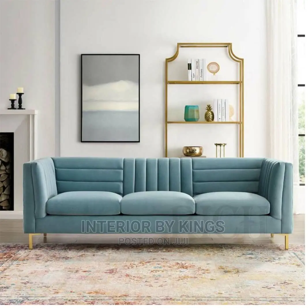 Quality 3 Seater Fabric Sofa Chair.