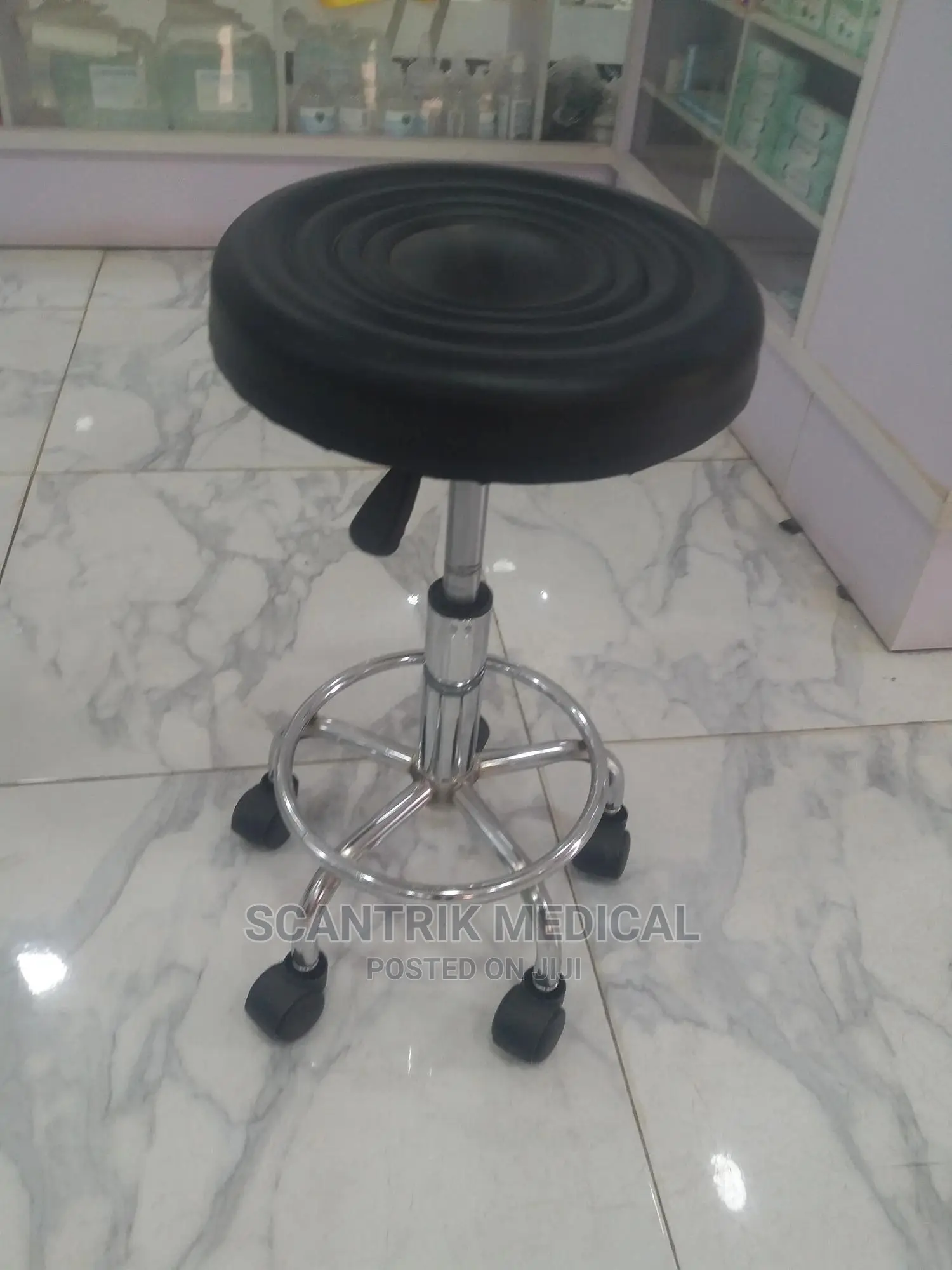 Lab Stool Without Back Height-Adjustable Lab Stools