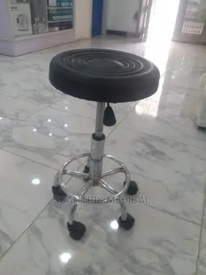 Hospital Lab Chair Stool Without Back Height-Adjustable