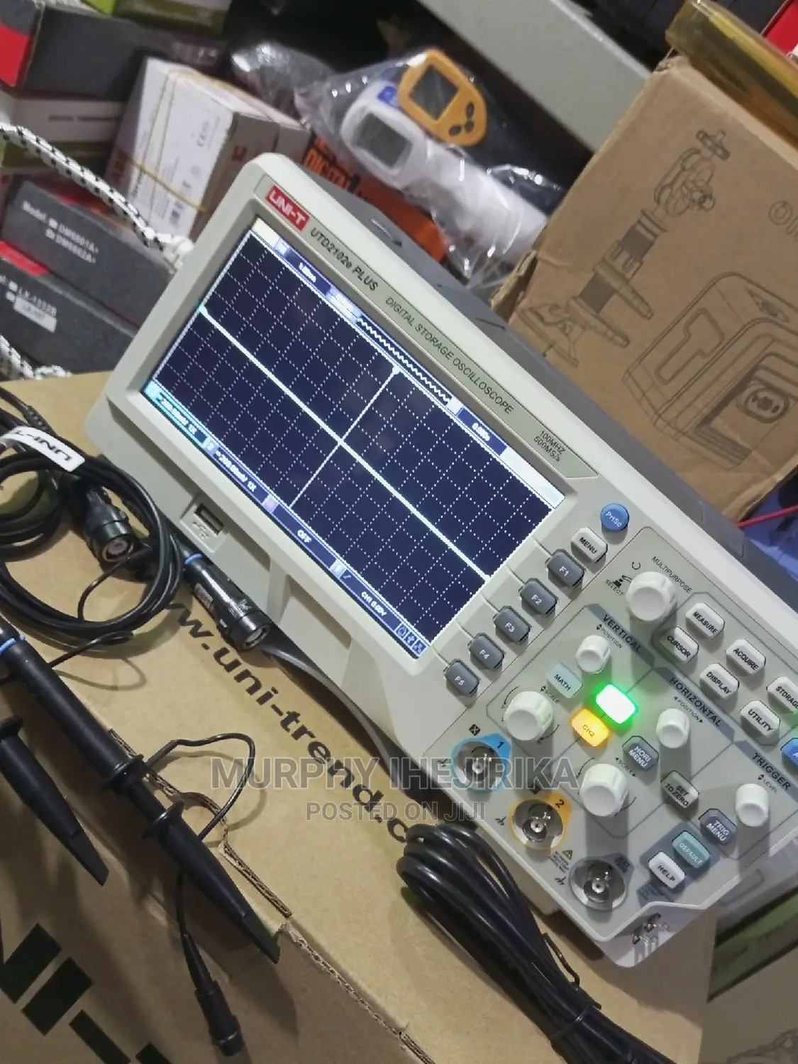 UNIT Digital Oscilloscope USB Portable 100mhz 2 Channel in Lagos
