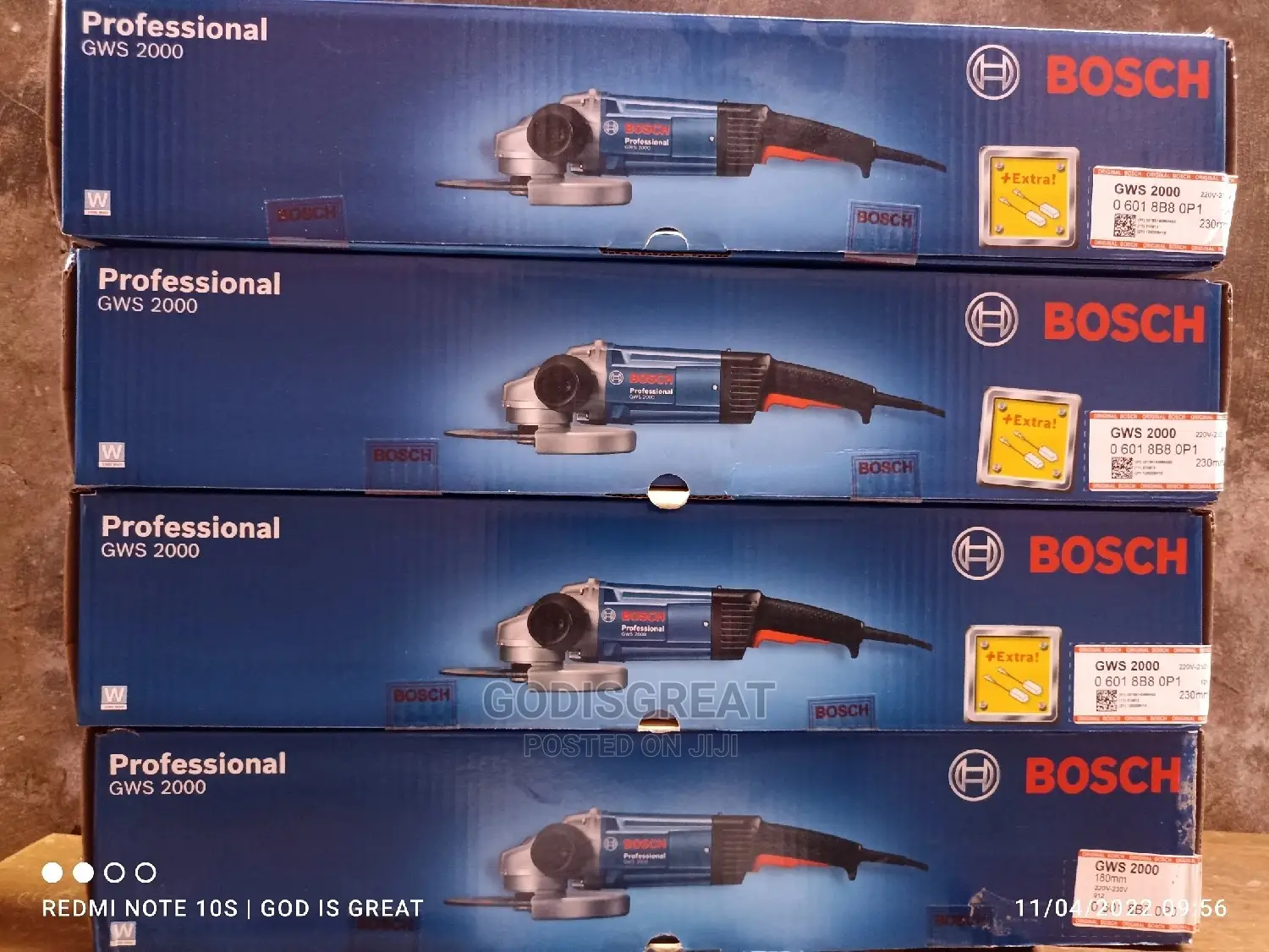 9" Bosch Angle Grinder