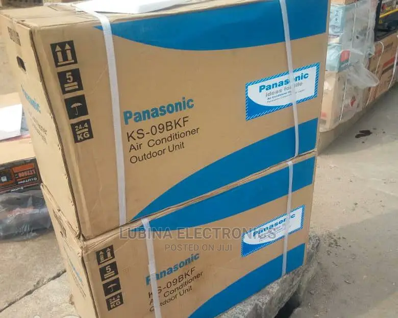 Brand New Panasonic 1HP Split Unit AC/100%Full Copper/